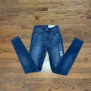 American eagle super Hi rise Jeggings jeans